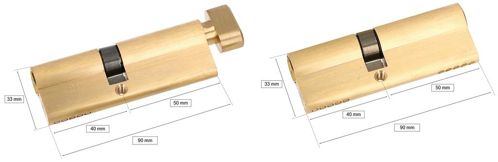 Insert set 2 pcs 1 key 40/50 - 40/50g