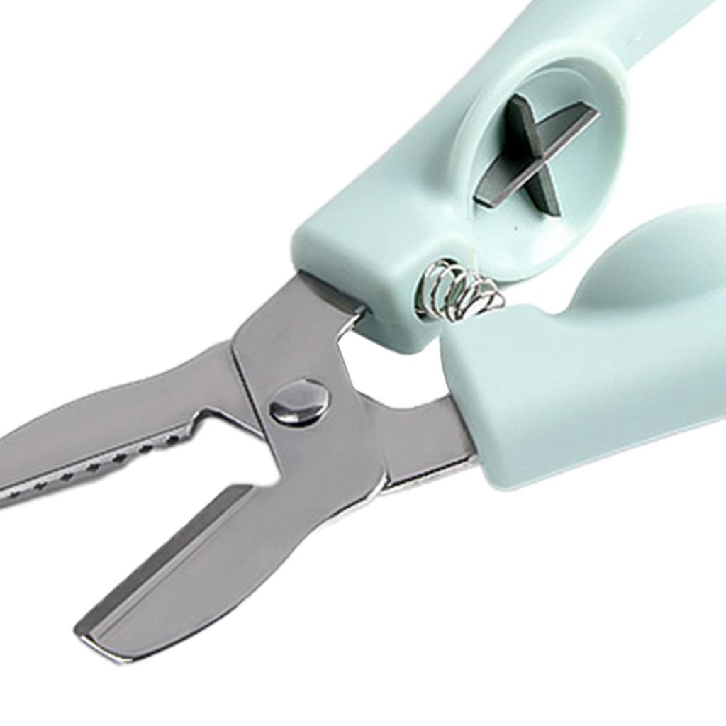 Chestnut Clip Nutcracker Multifunctional Kitchen Tools for Seafood Blue