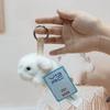 Fluffy Rabbit Plush Pendants Soft Plush Rabbit Doll Pendant  Hanging Ornaments