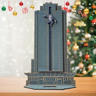 Weihnachten Die Hard Adventskalender für Desktop-Holzornamente