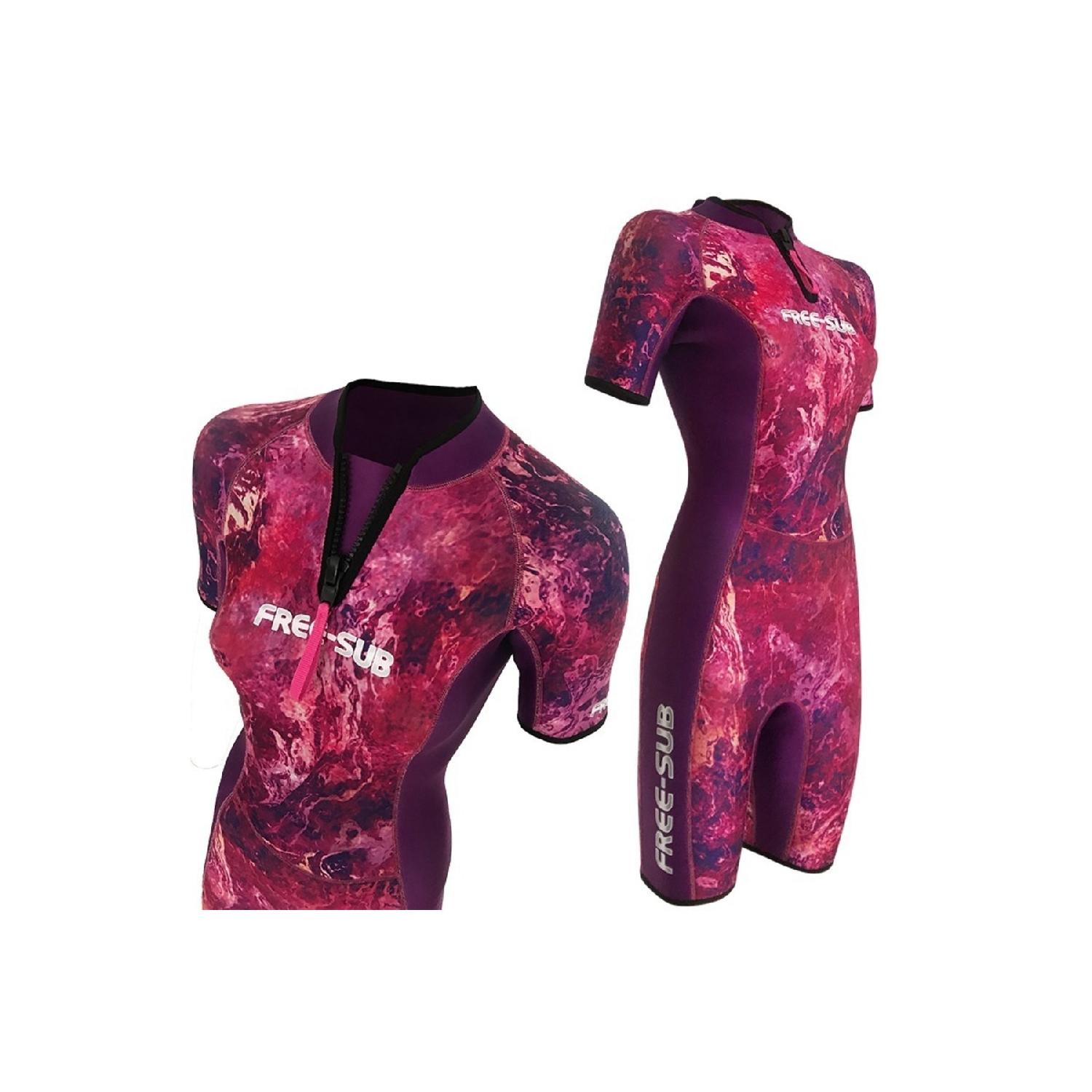 

Гидрокостюм Dreams Purple 2 мм для женщин Shorty Diving Surf Scuba Suit L
