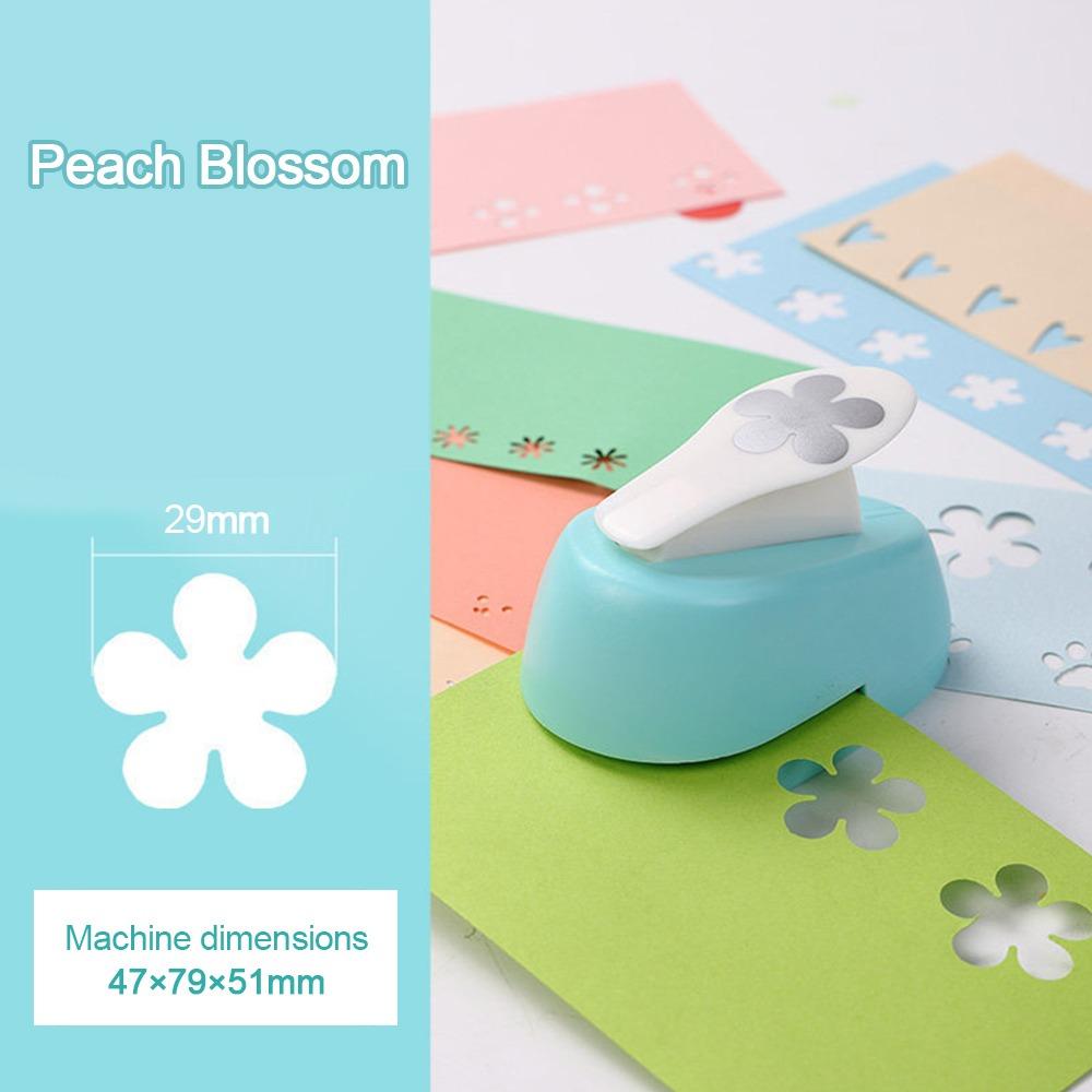 Plastic Craft Punch Hand Operated Paper Cutter Portable Hole Punch Handmade DIY