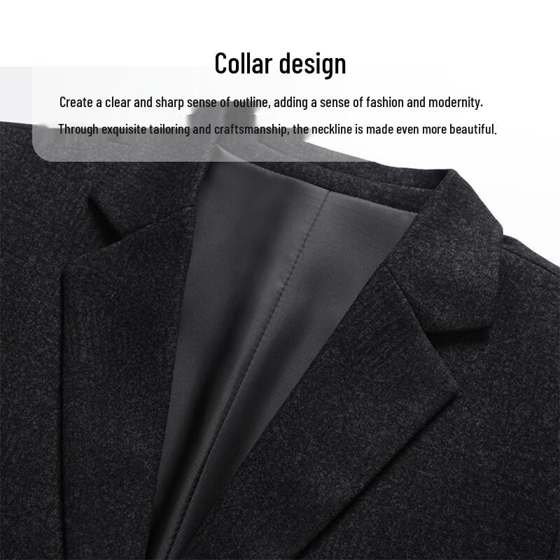 Мужской блейзер FIRS с защитой от складок в стиле business casual