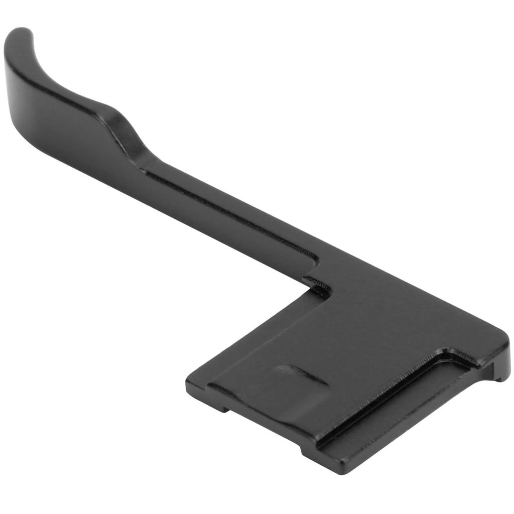 Camera Hot Shoe Thumbs Grips Aluminum Alloy Thumbs Rest Handle for Ricoh GR2Fujifilm X70Black