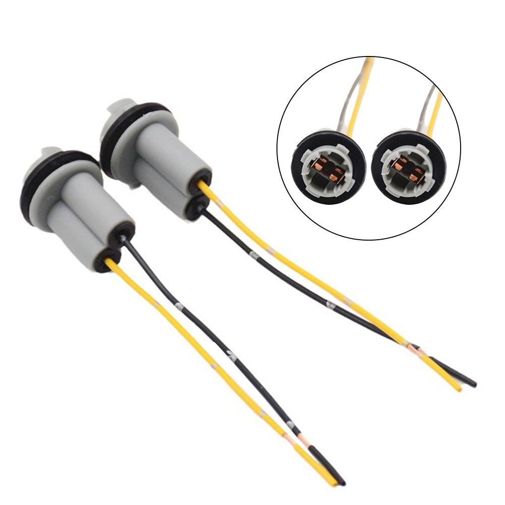 2Pcs T13 T15 LED Adapter Car Lamp Holder Bulb Base Turn Signal Side Light Socket Accessories for Vehicle