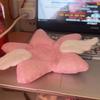 Korean Style Blue Pink Polka Dot Star Wings Cushioned Heat Resistant Cup Coaster Photo Prop