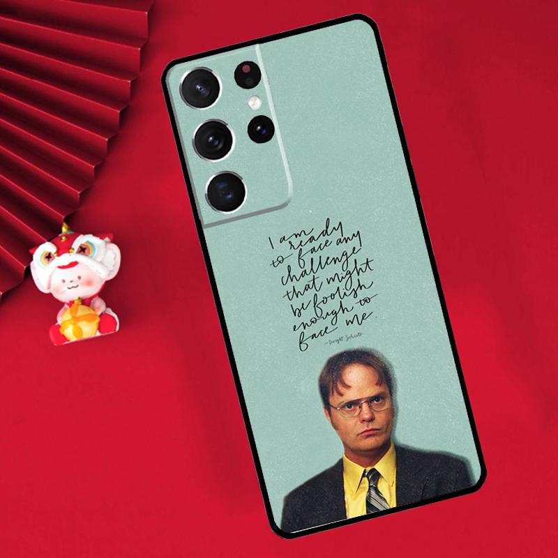 Best of Dwight Schrute Case For Samsung Galaxy S24 S23 Ultra S22 Note 10 Plus Note 20 S9 S10 S21 FE S20 FE Cover