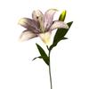 Faux Lily Flowers Bulk Realistic Artificial Tiger Lily Long-lasting Fake Lily Stem for Floral Arrangement Wedding Party Home Decor