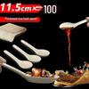 YouShu Biodegradable Rice Husk Spoons, 100-Count