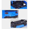 Welly 1/25 2024 Ford Mustang GT Alloy Sports Car Modelo Diecast Metal Racing Car Veículos Modelo Alta Simulação Crianças Brinquedo Presente