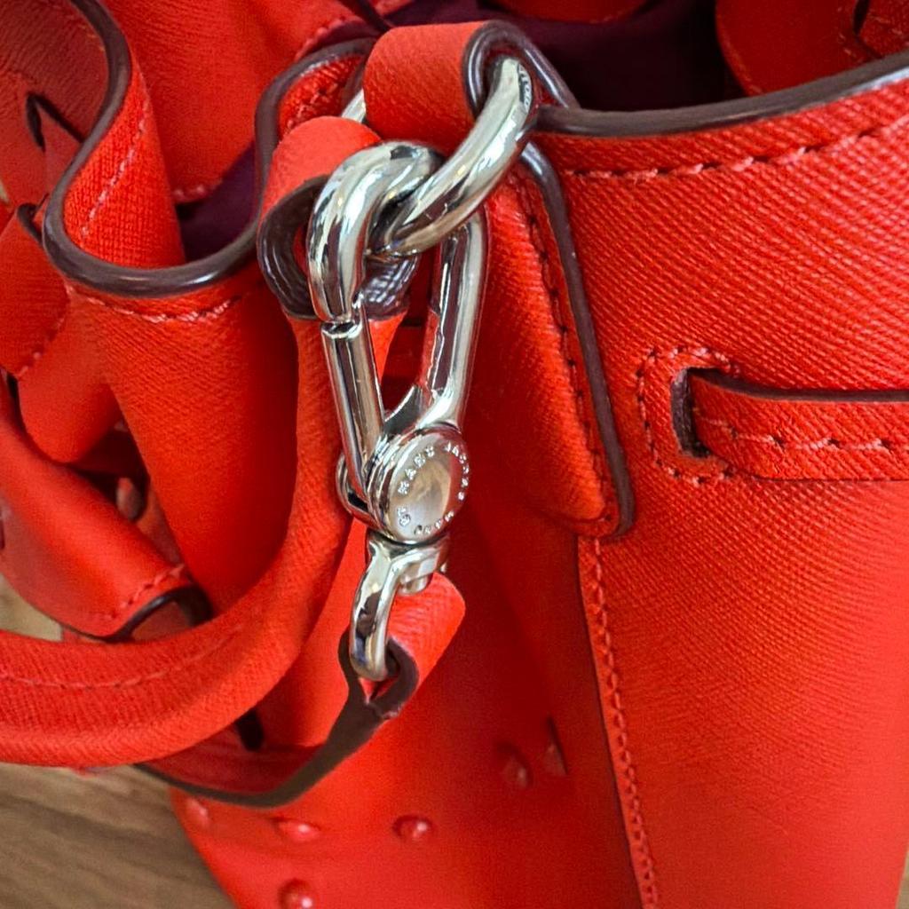 Used MARC BY MARC JACOBS Metropoli Studded Bucket Bag