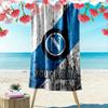 Name Custom SSC Napoli Logo Print Beach Towel, Large Soft Quick Dry Towel for Beach Camping Swimming