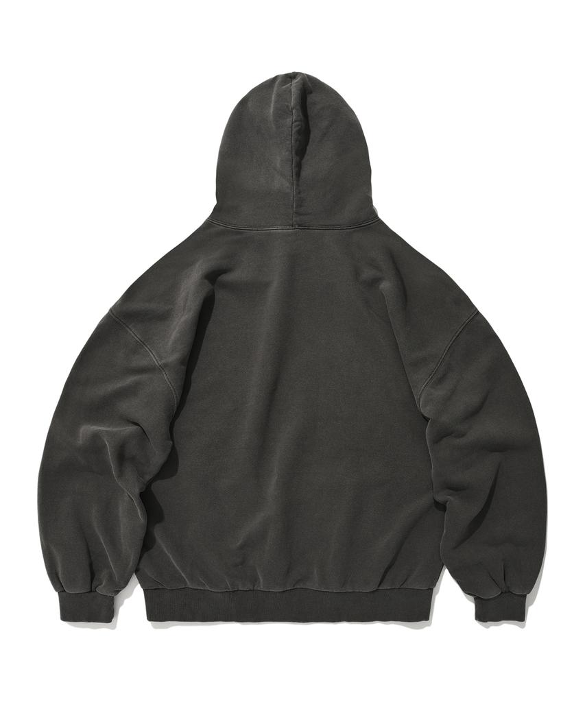 Balloon Suade Logo Hoodie [Pigment Black]