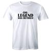 The Legend Has Retired Short Sleeve T-Shirt for Men Funny Retirement Tee Shirt