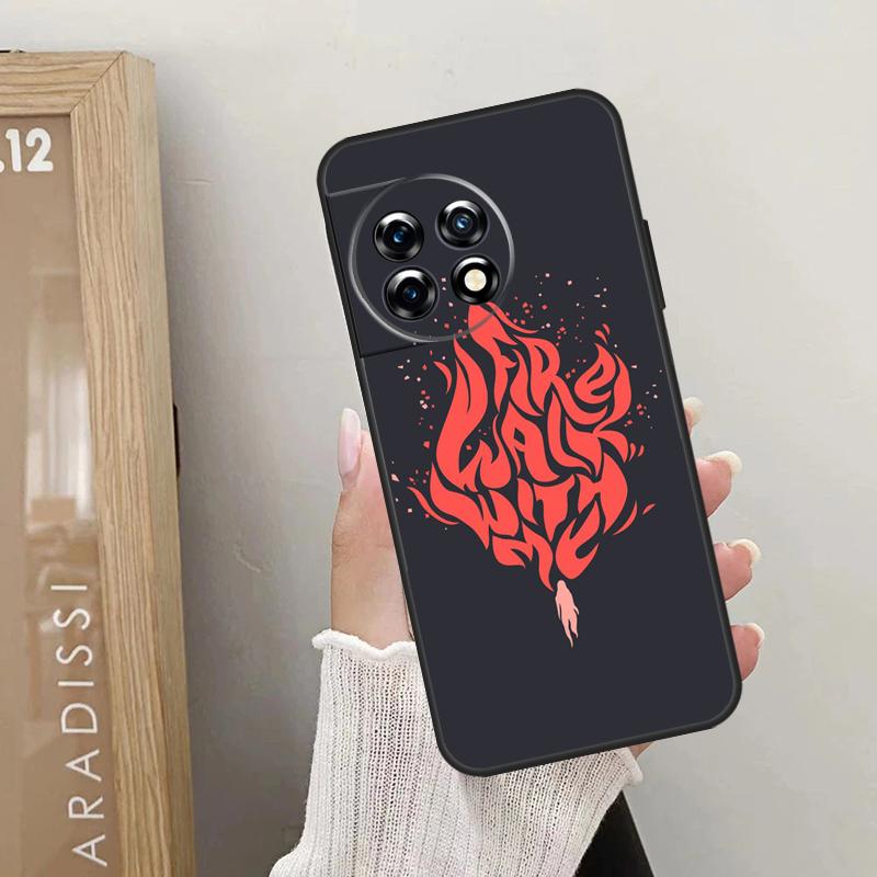 Fire Walk With Me Twin Peaks Case For OnePlus Nord 5 CE 2 3 4 Lite N20 N30 OnePlus 15 R 13R 12R 10R 13T 10T 11 12 13 Cover