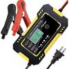 12V6A Car Motorcycle Battery Repair Charger All Intelligent Universal Type Lead Acid Storage Charger