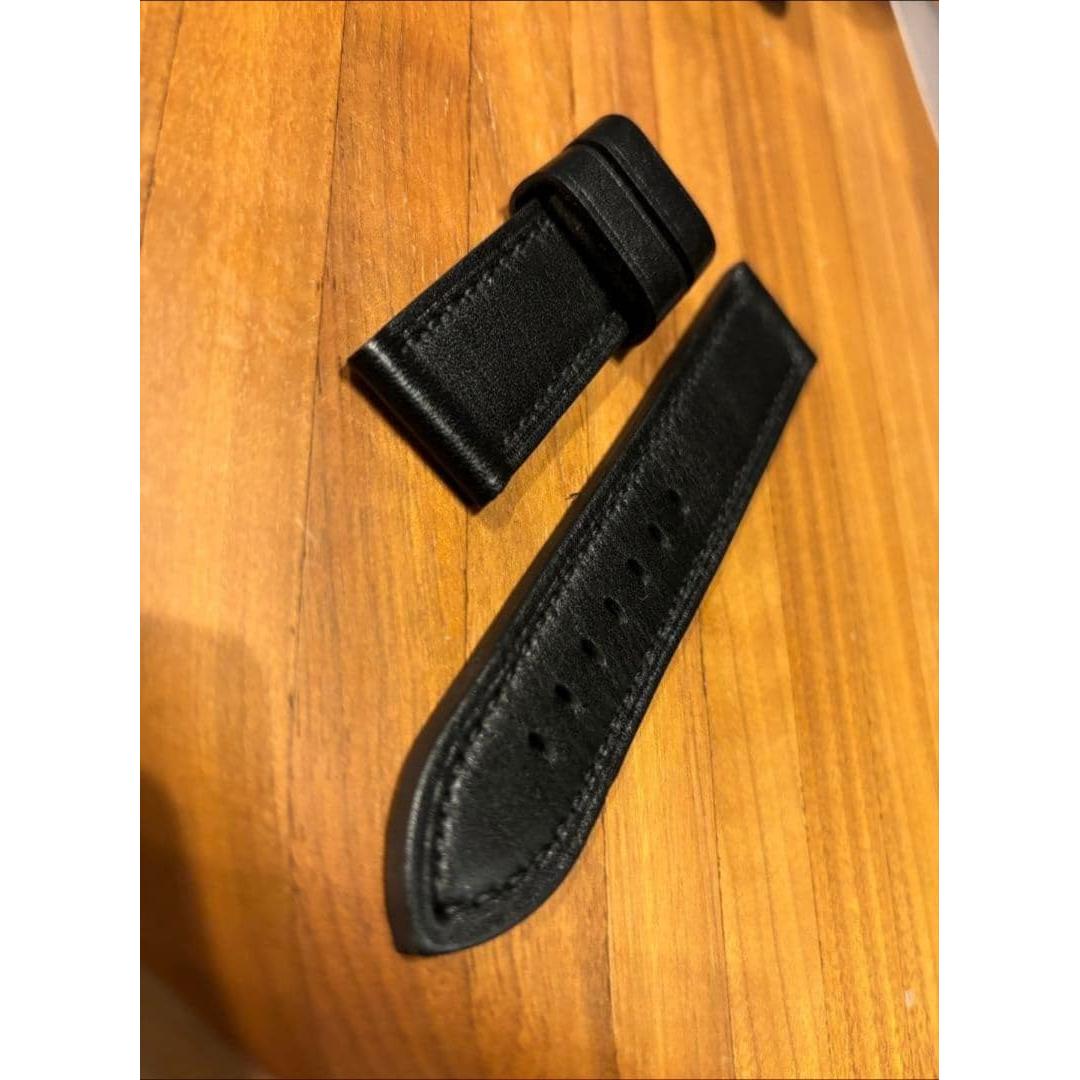 Used [Price reduced] Unused Panerai genuine genuine calf belt 24mm