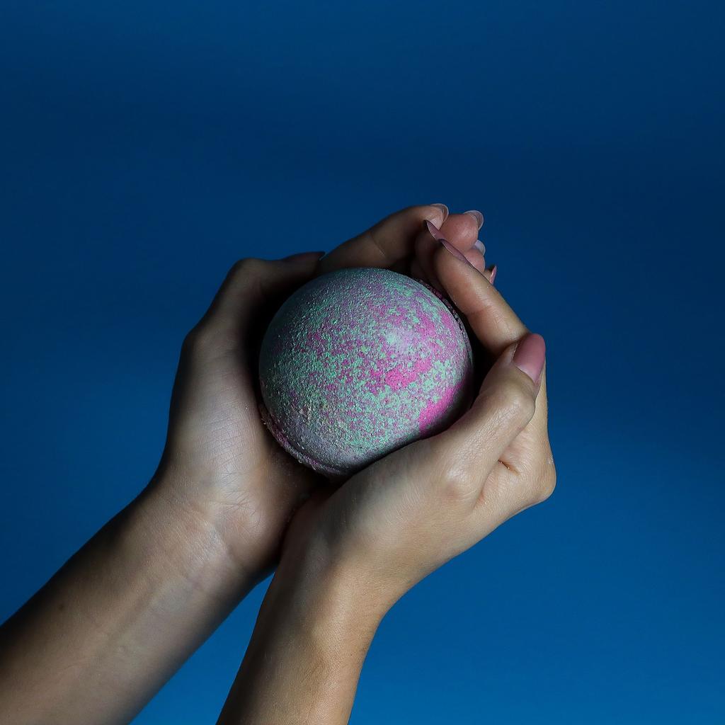 Bath Bomb Fruity Rhubarb Jumbo 180g