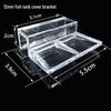Popular Acrylic Fish Tank Cover Support Frame with Transparent Base and Anti-Jump Net