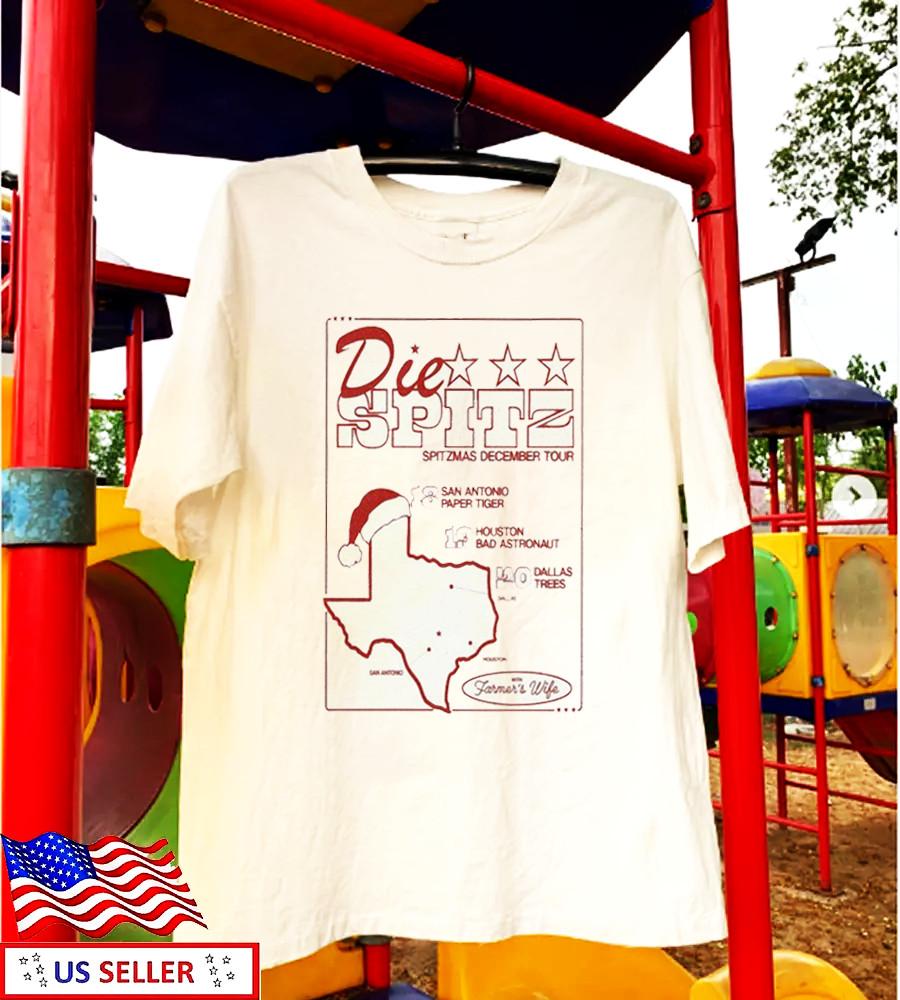 

Die Spitz Spitznas December Tour 2025 Texas Christmas TShirt SEG_185 Unisex T-Shirt XXXL