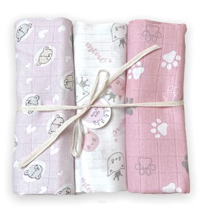 Cloth diapers 3 pieces (set P)