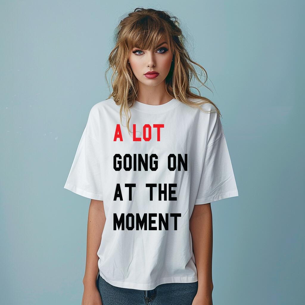 

A Lot Going On Eras Tour UK Concert T-Shirt Mens Womens Tees Top Unisex Women s Oversized PrinT Shirt Mens Womens Tees Top XL