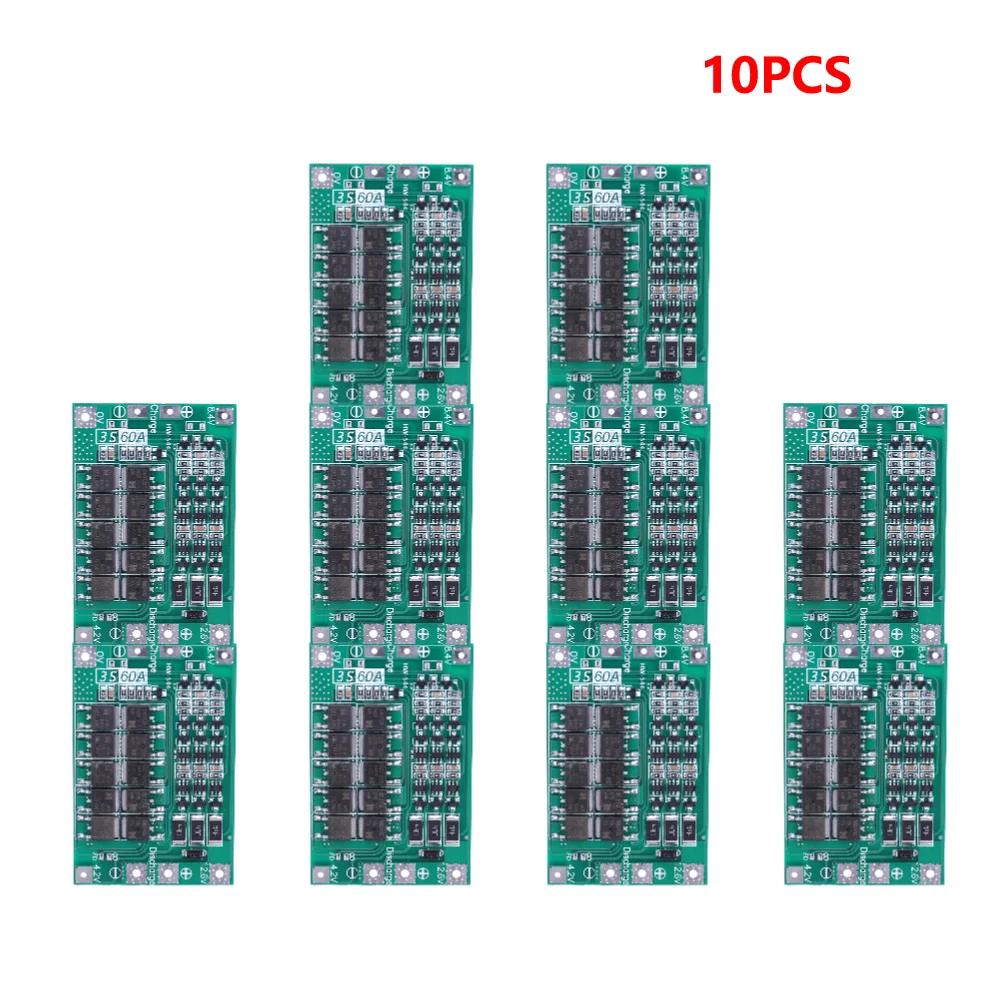 3S/4S 5A 10A 20A 40A 60A Li-ion Lithium Battery Charger Protection Board 18650 BMS For Drill Motor with Standard/Enhance/Balance