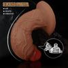 Ultra Large Realistic Dildo Liquid Silicone No Balls Female Masturbation Adult Toy