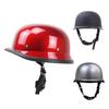 Vintage Motosiklet Kaskı Yarım Yüz Casco Moto Kask Retro Sokak Gezisi Scooter Motosiklet Yarım Kask Kapacetes DOT Onaylı