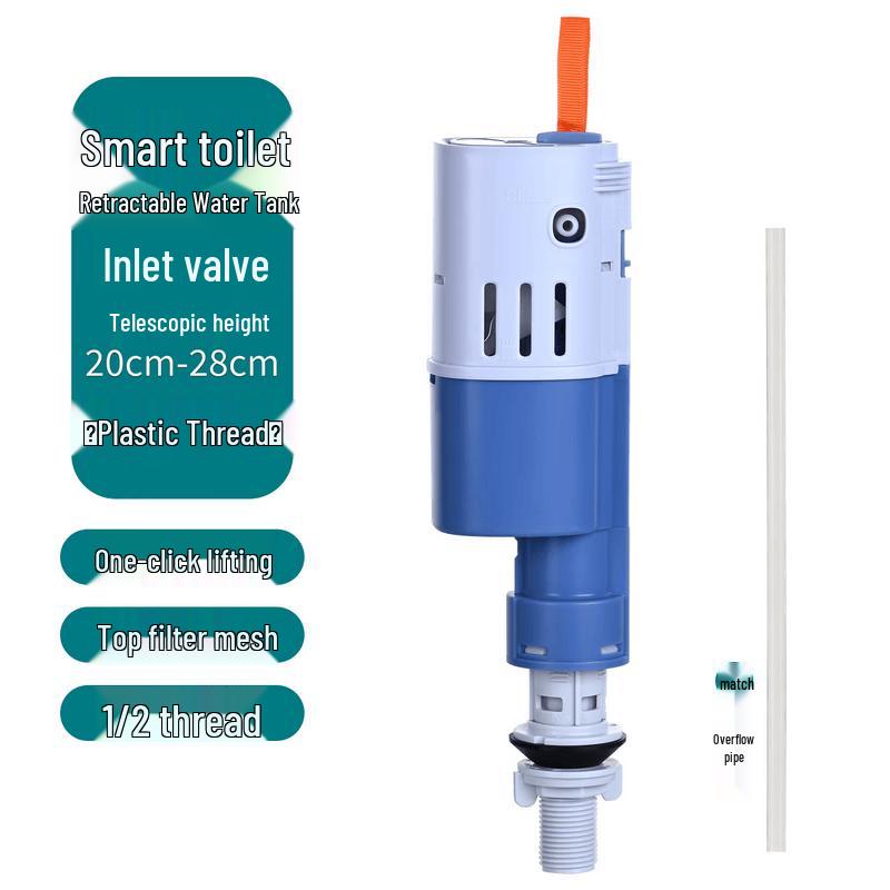 Smart Toilet Tank Inlet Fill Valve