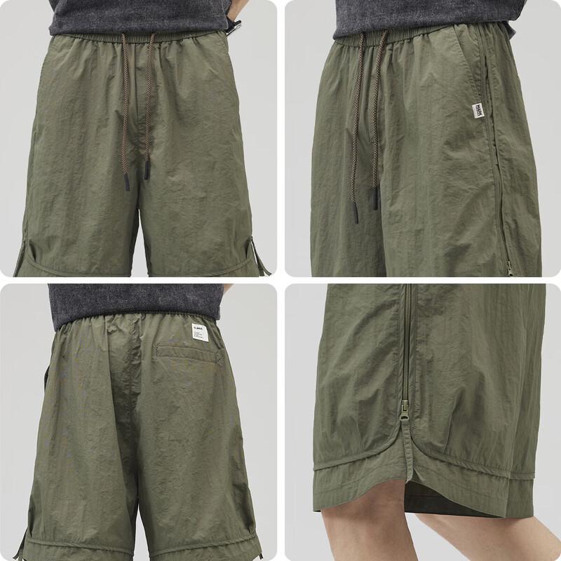 Mark Hua Fei Men's Casual Knee-Length Shorts