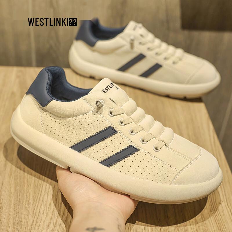 Westlink Men s Breathable Slip-On Casual Board Shoes US 9