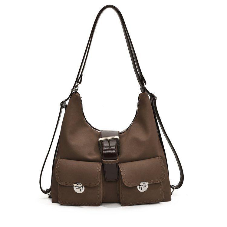 

2025 Xiangdun Fashionable Multifunctional 12-inch Laptop Backpack Handbag for Versatile Commute