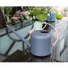 1.8L Tiny Long Mouth Watering Can Sprinkling Pot for Home Garden Plant Blue
