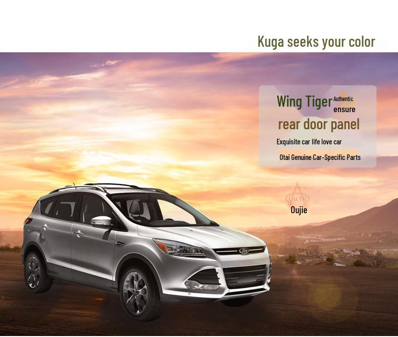 Rearview Mirror Cover Protector for 2013-2019 Ford Kuga: Enhanced Rear Mirror Decoration