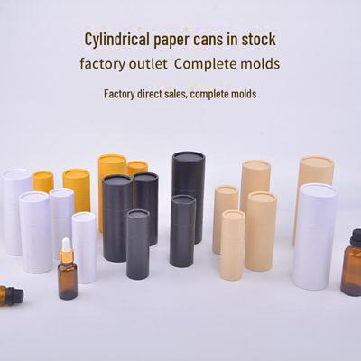 Tropfflasche mit Spot-Applikator Ätherisches Öl Kraftpapierhülse Verpackung mit individuellem Logo