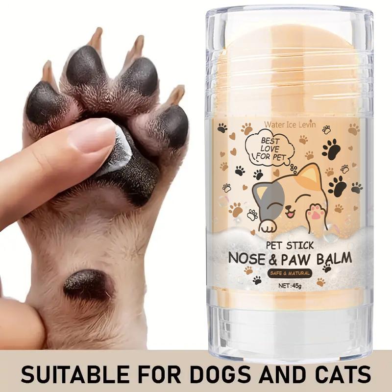 

45g Dog Nose and Paw Balm Dog Paw Cream Cats Dogs Paw Protector Cream Pet Feet Moisturizer Pet Crack Feet Repair Pet Accessories 7.5*3.7cm