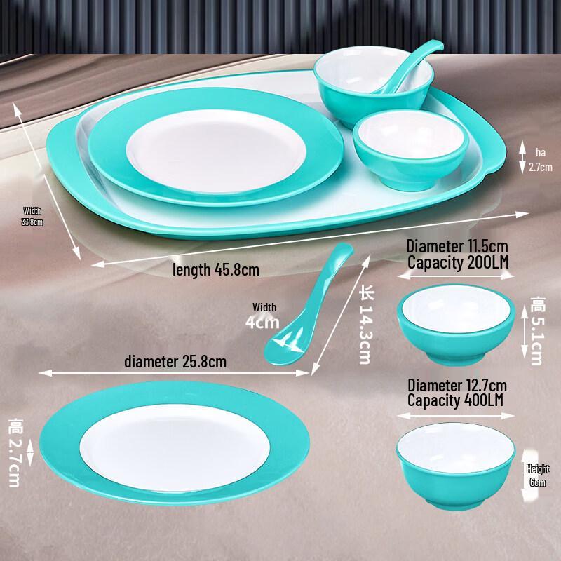 Ru Han Commercial Melamine Tableware Set