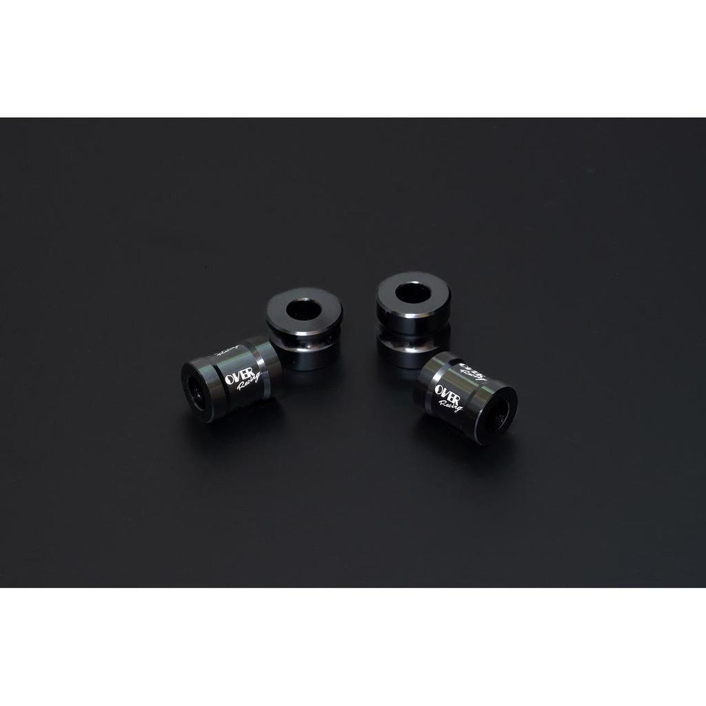 OVER Racing 82-223-90B Genuine Wheel Axle Color Set Black GROM/DAX125