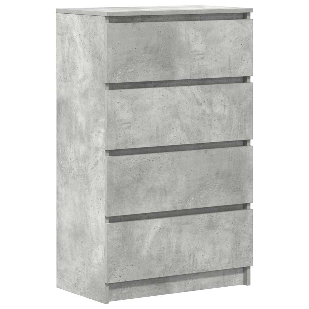 Sideboard Concrete Grey 60 x 35 x 98.5 cm Engineered Wood