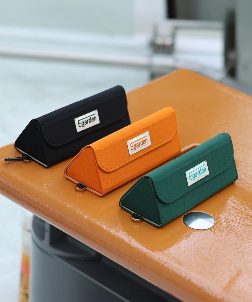 Egadeun Traveler Eyewear Case Glasses Pouch - Green
