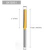 C3 Material Meets Functionality In This Excellent Eight Millimeter Diameter Straight Edge Tool Made For Precision