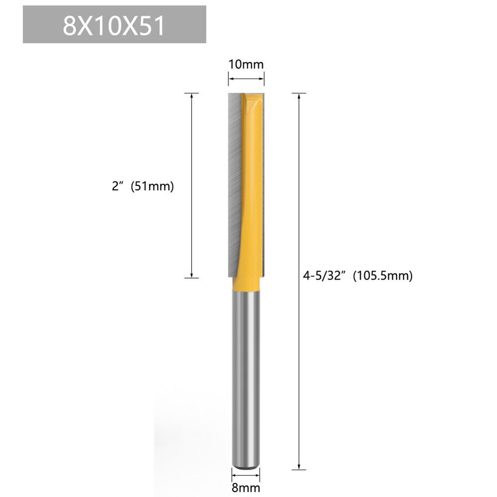 C3 Material Meets Functionality In This Excellent Eight Millimeter Diameter Straight Edge Tool Made For Precision
