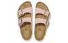 Birkenstock Suede Slide Slippers Women's Light Rose Regular 1026138