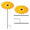 1/2/3Pcs Flower Shape Plants Umbrella Stake Weather-proof UV Protection Outdoor