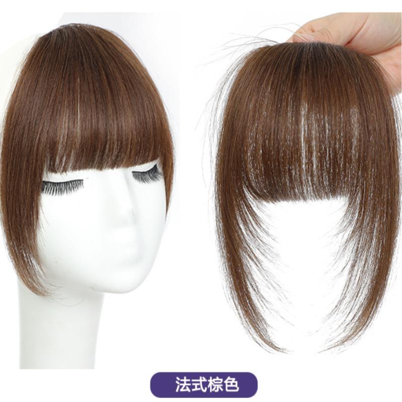 Synthetic Hair Wig Bangs Natural Hair Piece Extensions For Women Daily Wear Styling Accessories