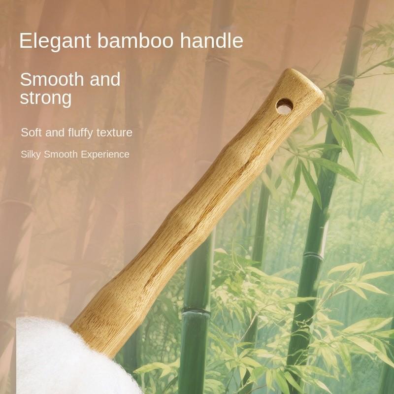 Eco-Friendly Pure Wool Duster Multipurpose Dust Cleaning Solution Thickened Wool Feather Duster #4144