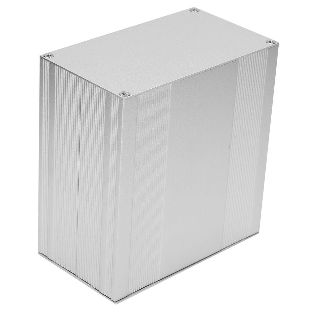 Aluminium Gehäuse Silber DIY Elektronische Leiterplatte Projekt PCB Instrumentenkasten