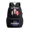 Anime Cartoon K-Pop Demon Hunters Printed Backpack for Teenager Student Bookbag Schoolbag Women Large Capacity Waterproof Travel Bag Gift