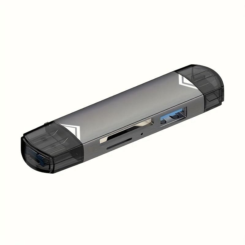6 In 1 Multifunction Usb 3.0 Card Reader U Disk Flash Drive Memory Card Reading Adapter Phone Accessories